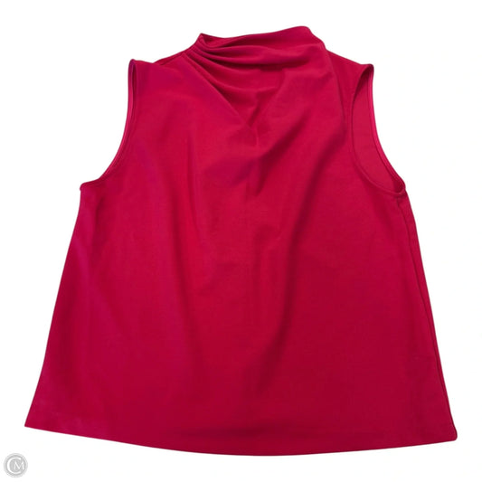 Top Sleeveless By Zara In Pink, Size: M