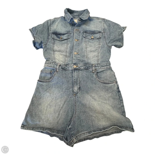 Romper By Altard State In Blue Denim, Size: M