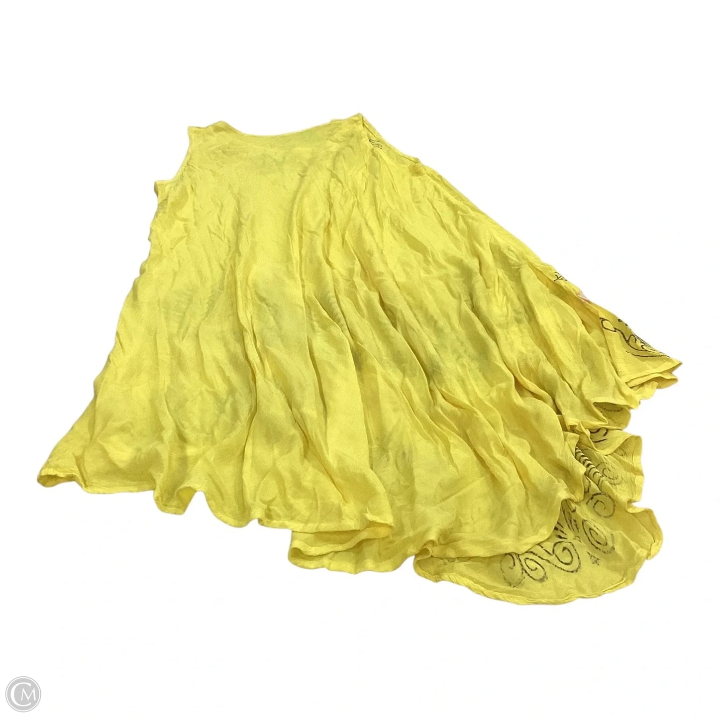 Dress Casual Short By Clothes Mentor In Yellow, Size: Osfm