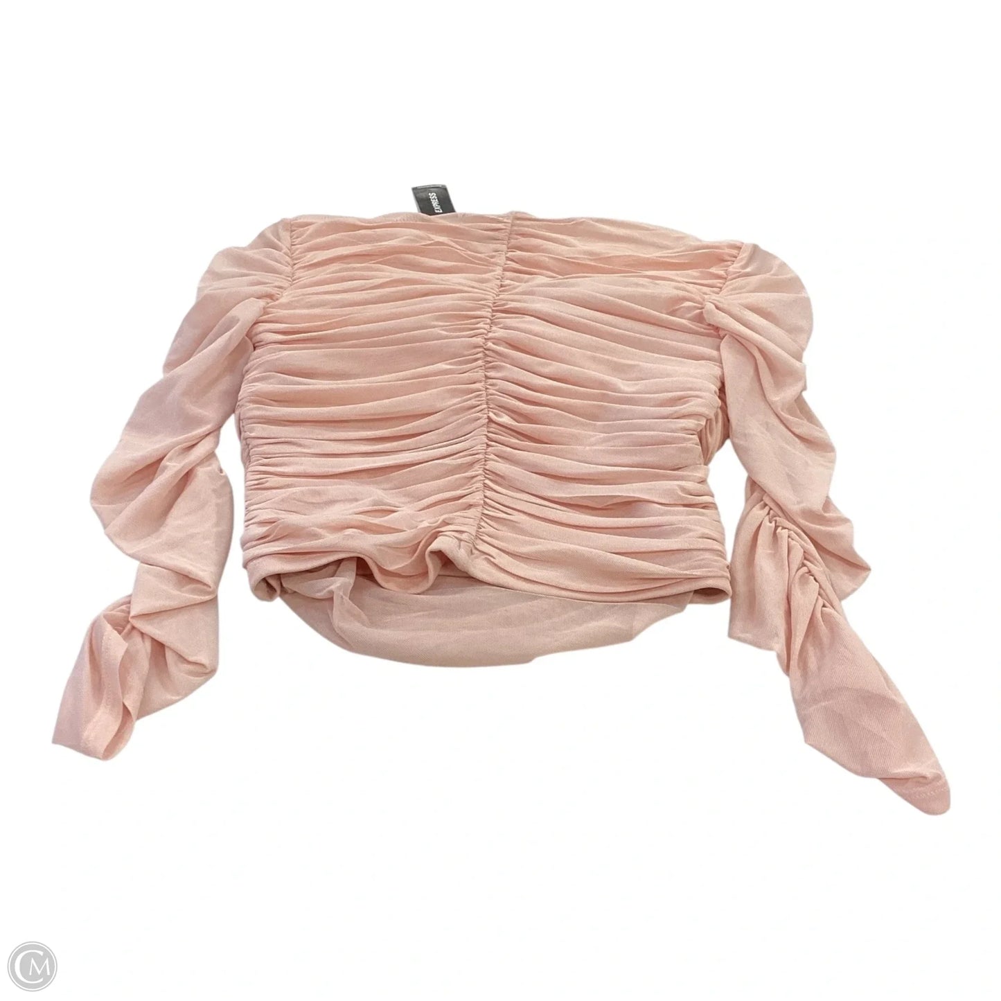 Top 3/4 Sleeve By Express In Pink, Size: S