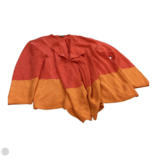Cardigan By J. Jill In Orange, Size: M