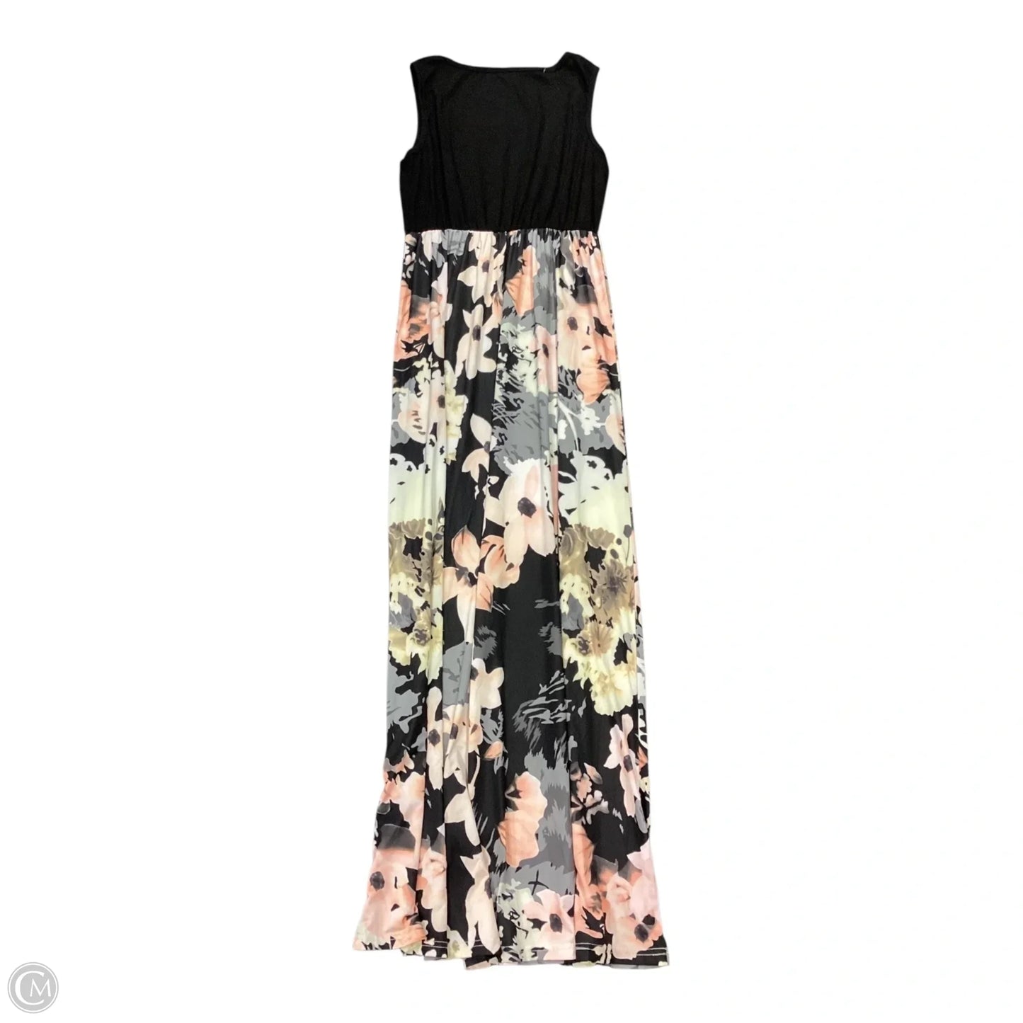 Dress Casual Maxi By Clothes Mentor In Multi-colored, Size: L