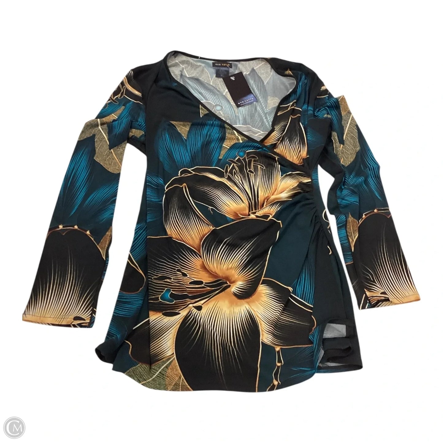 Top Long Sleeve By Cmc In Multi-colored, Size: Xl