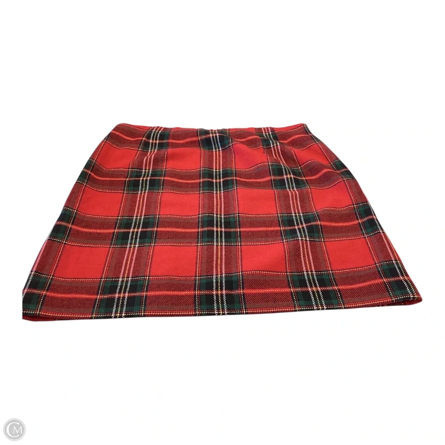 Skirt Mini & Short By Talbots In Plaid Pattern, Size: 8