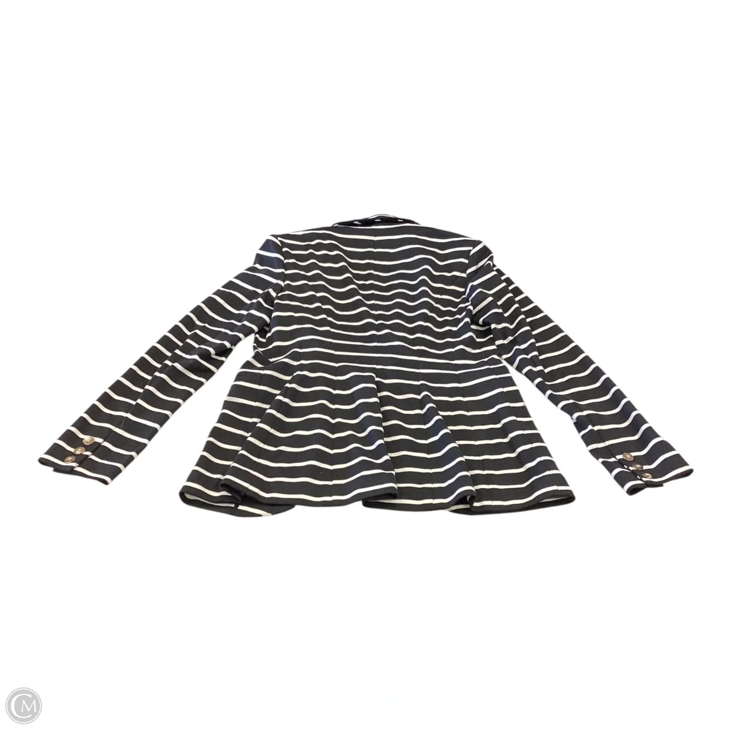 Blazer By Saks Fifth Avenue In Striped Pattern, Size: S