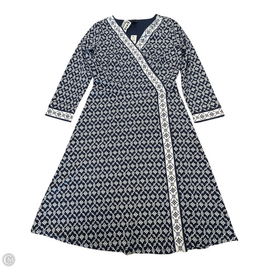 Dress Casual Short By Talbots In Blue & White, Size: Xs