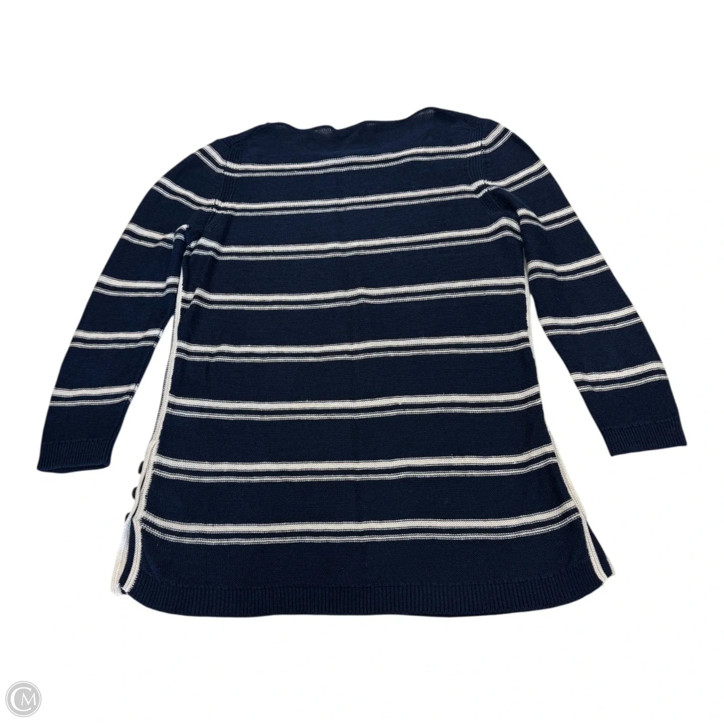 Sweater By Talbots In Striped Pattern, Size: S