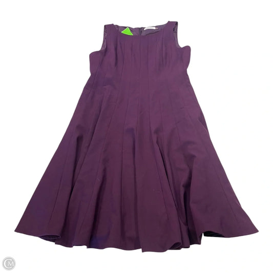 Dress Casual Short By Calvin Klein In Purple, Size: 10p