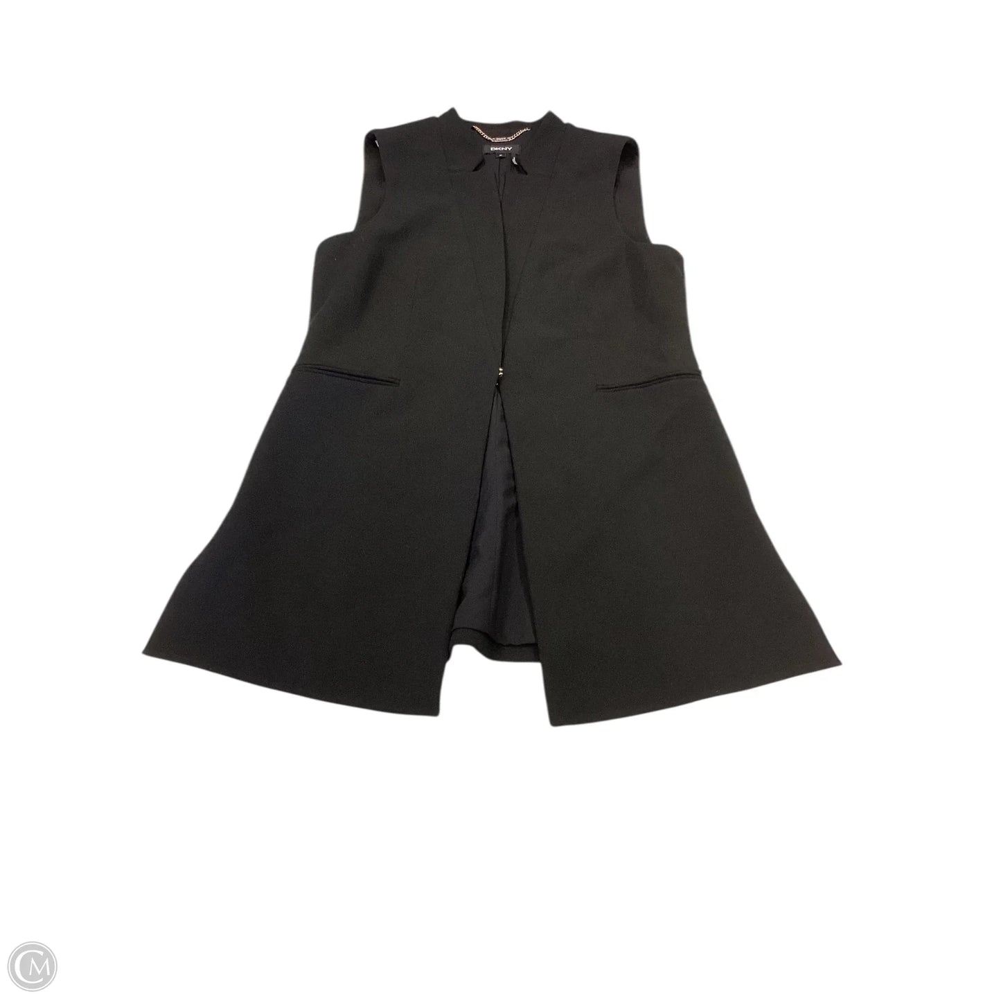 Vest Other By Dkny In Black, Size: 8p
