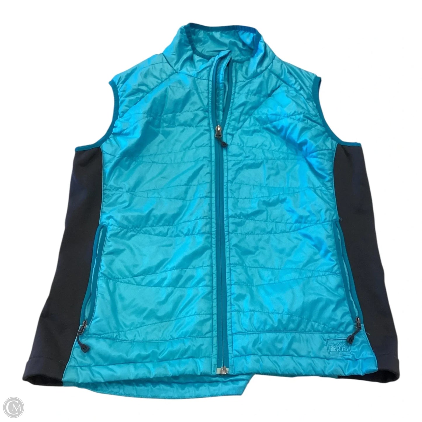 Vest Puffer & Quilted By Rei In Blue, Size: L