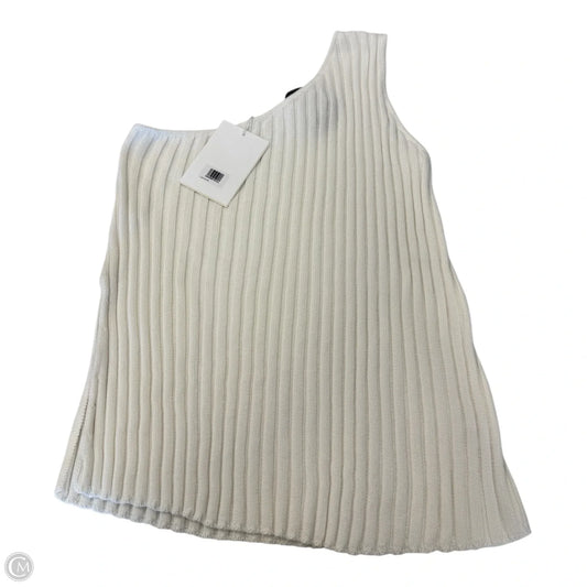 Top Sleeveless By Cmc In White, Size: Xxl