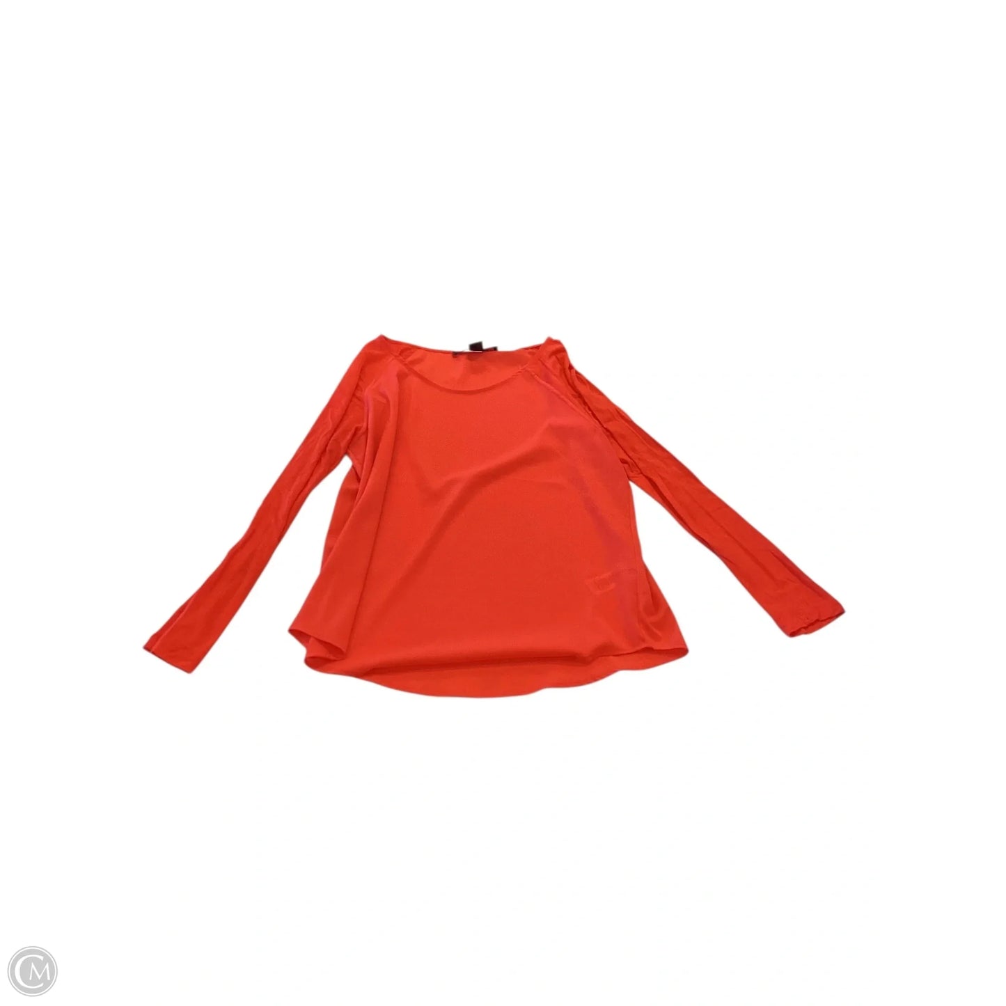 Top Long Sleeve By Banana Republic In Cream, Size: S