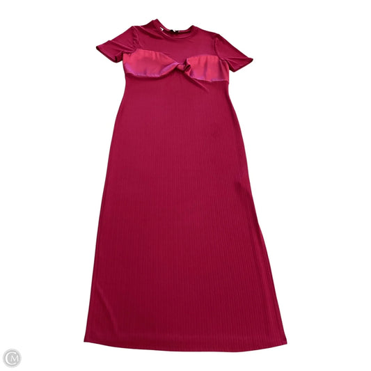 Dress Casual Maxi By Cmc In Pink, Size: Xl