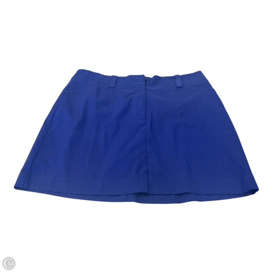 Athletic Skort By Nike In Purple, Size: 14