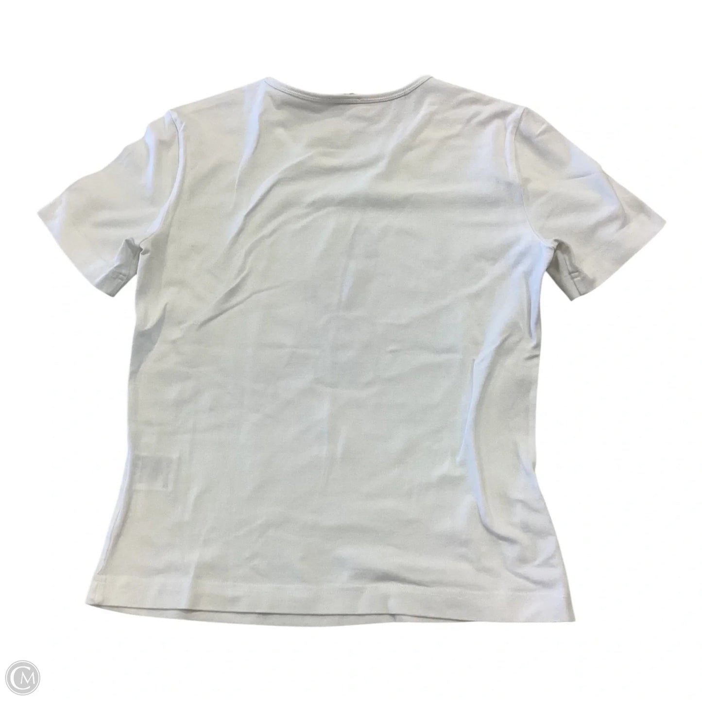 Top Short Sleeve Basic By Disney In Grey, Size: M