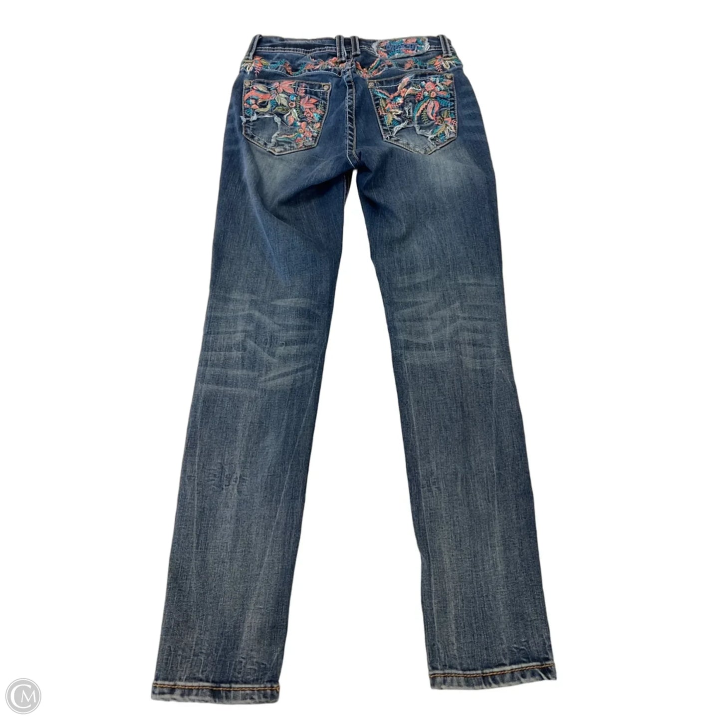 Jeans Skinny By Grace In Blue Denim, Size: 2
