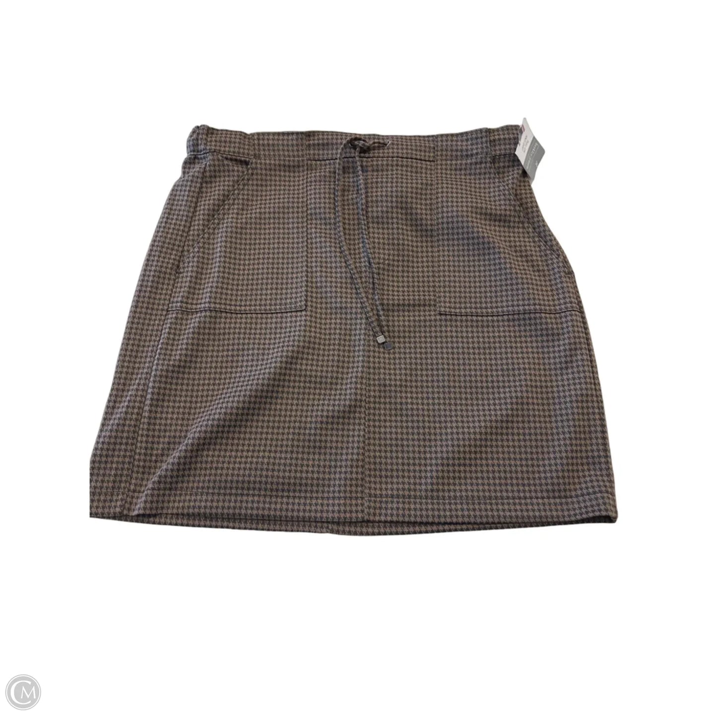 Skirt Mini & Short By Clothes Mentor In Brown, Size: L