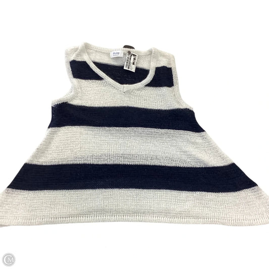 Top Sleeveless By Clothes Mentor In Striped Pattern, Size: S