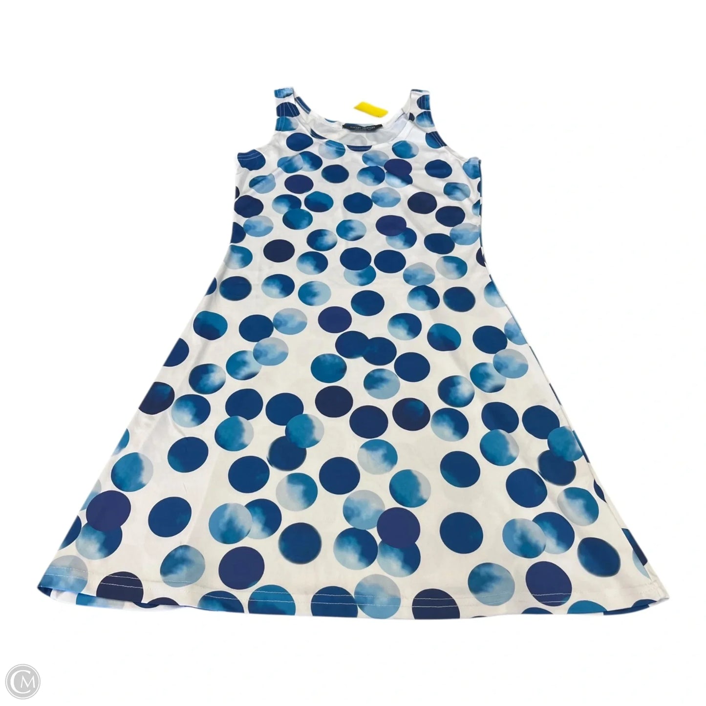 Dress Casual Short By Clothes Mentor In Blue & White, Size: S