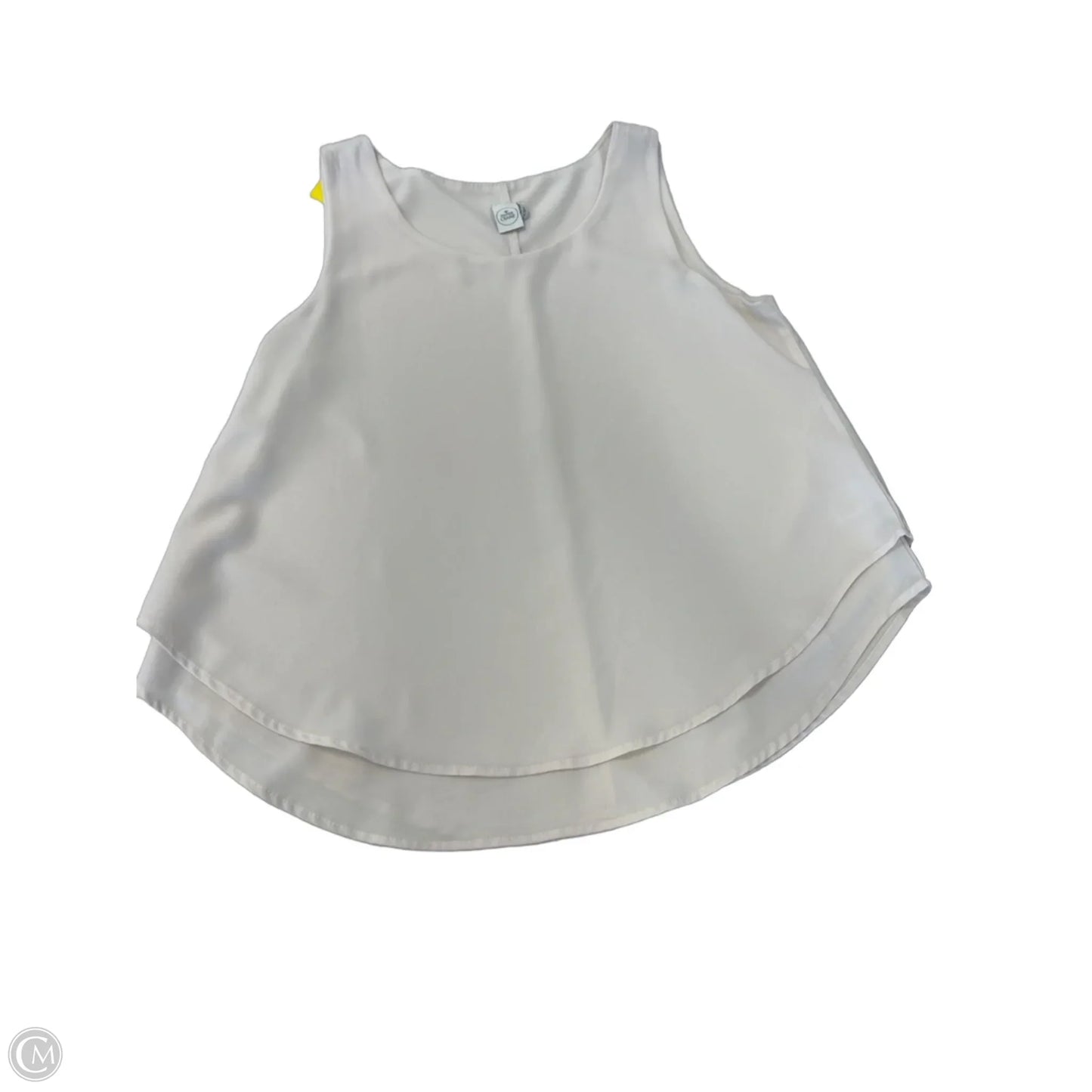 Blouse Sleeveless By Paper Crane In Cream, Size: M