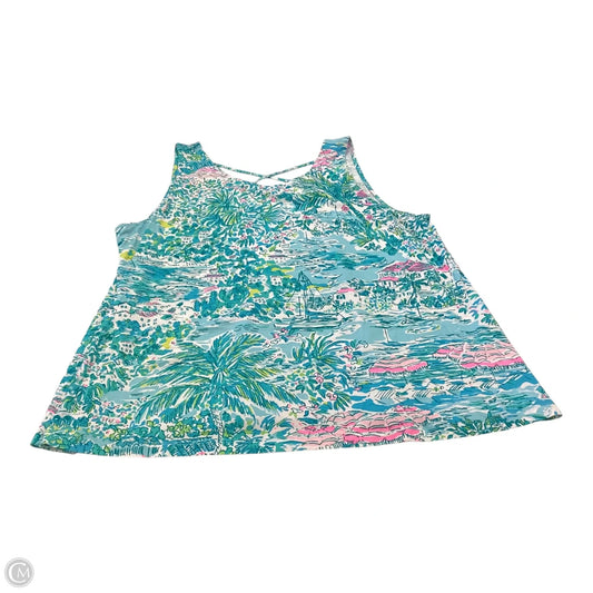 Tank Top Designer By Lilly Pulitzer In Multi-colored, Size: Xl