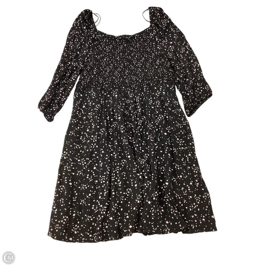 Dress Casual Short By Terra & Sky In Black, Size: 1x