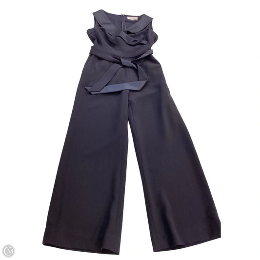 Jumpsuit By Tahari By Arthur Levine In Navy, Size: 10