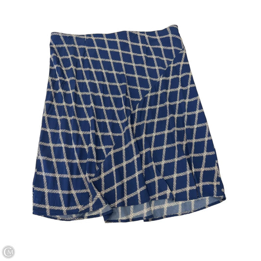 Skirt Maxi By Ava & Viv In Navy, Size: 2x