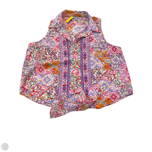 Top Sleeveless By Clothes Mentor In Multi-colored, Size: Xl