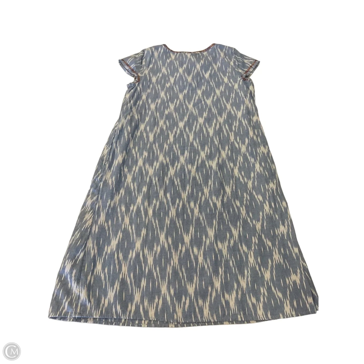 Dress Casual Maxi By J. Jill In Blue, Size: L