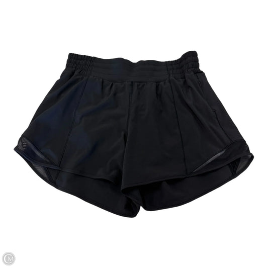 Athletic Shorts By Lululemon In Black, Size: 8