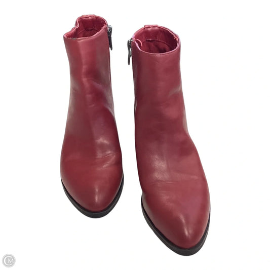 Boots Ankle Heels By Circus By Sam Edelman In Red, Size: 8