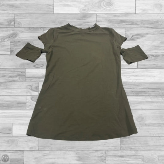 Top Short Sleeve By Cmc In Green, Size: Xs