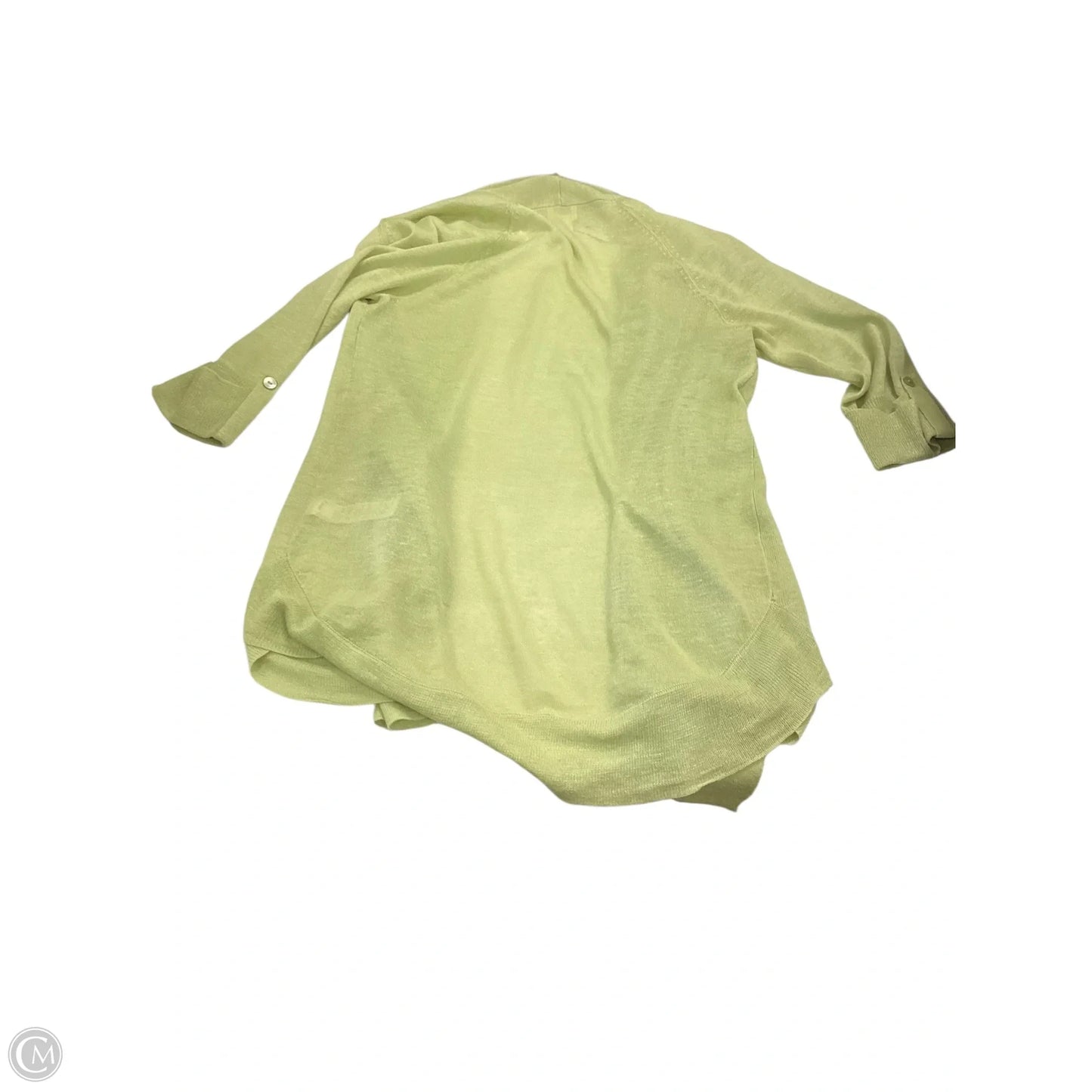 Cardigan By Chicos In Green, Size: 0