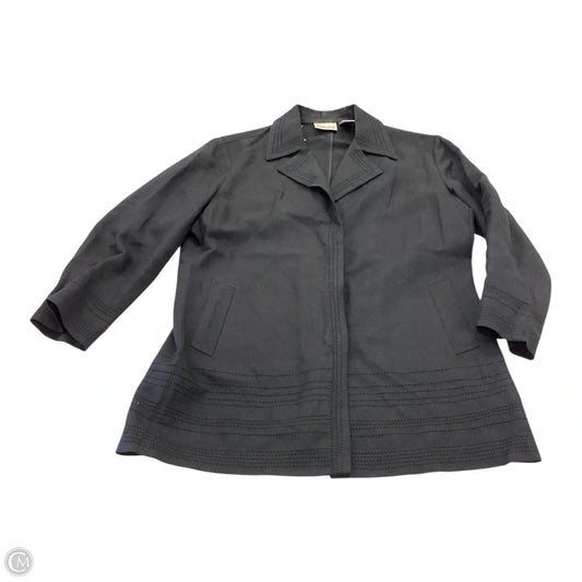 Jacket Other By Chicos In Black, Size: 0 (S)