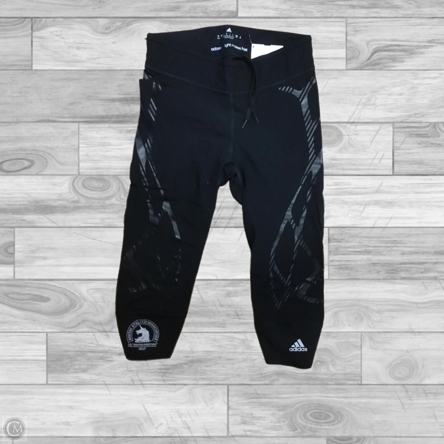 Athletic Capris By Adidas In Black, Size: S