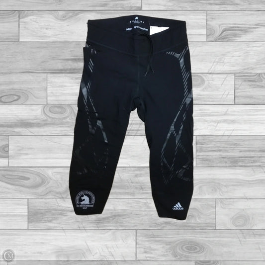Athletic Capris By Adidas In Black, Size: S