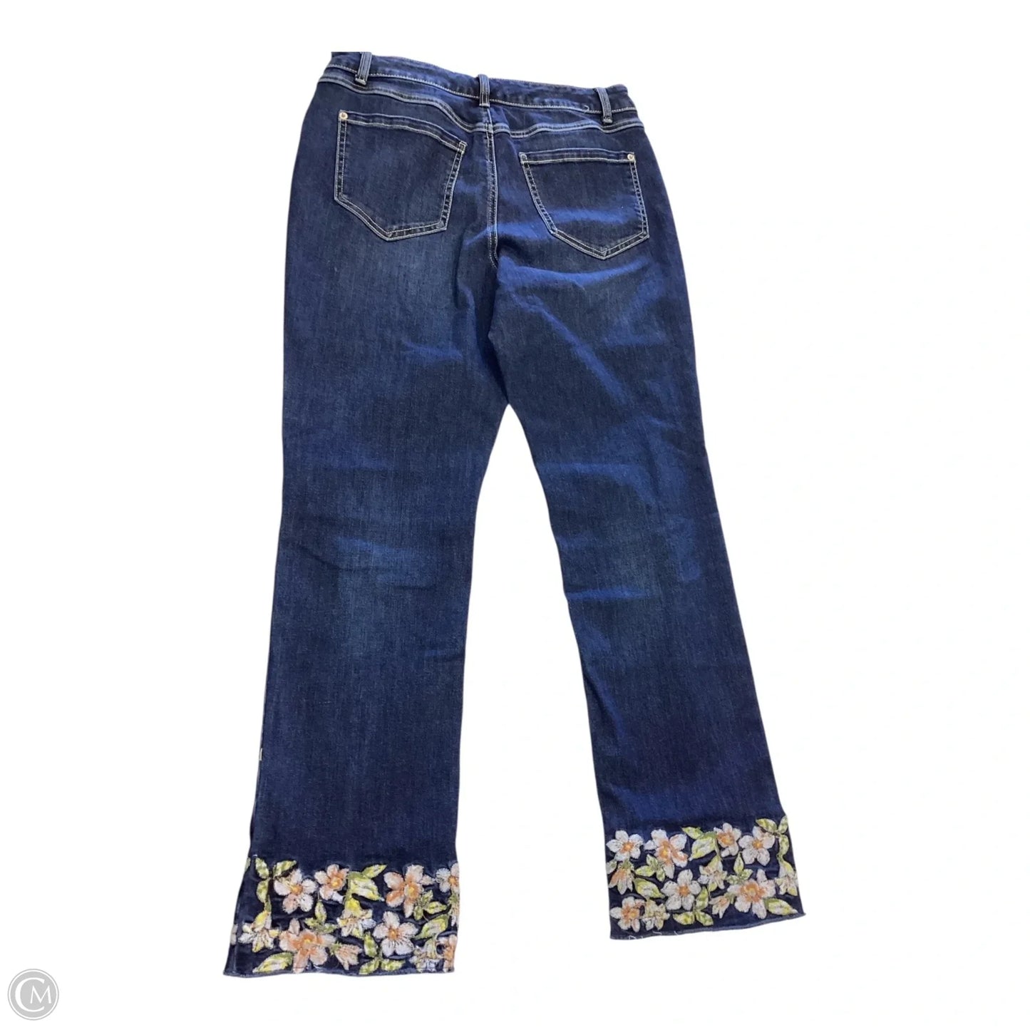 Jeans Cropped By Inc In Blue, Size: 12