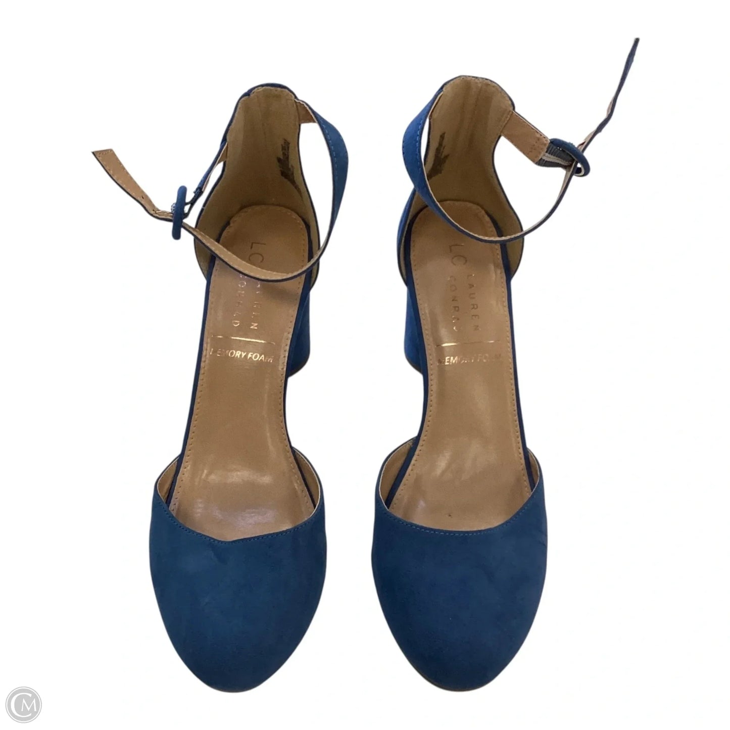 Shoes Heels Block By Cmc In Blue, Size: 10