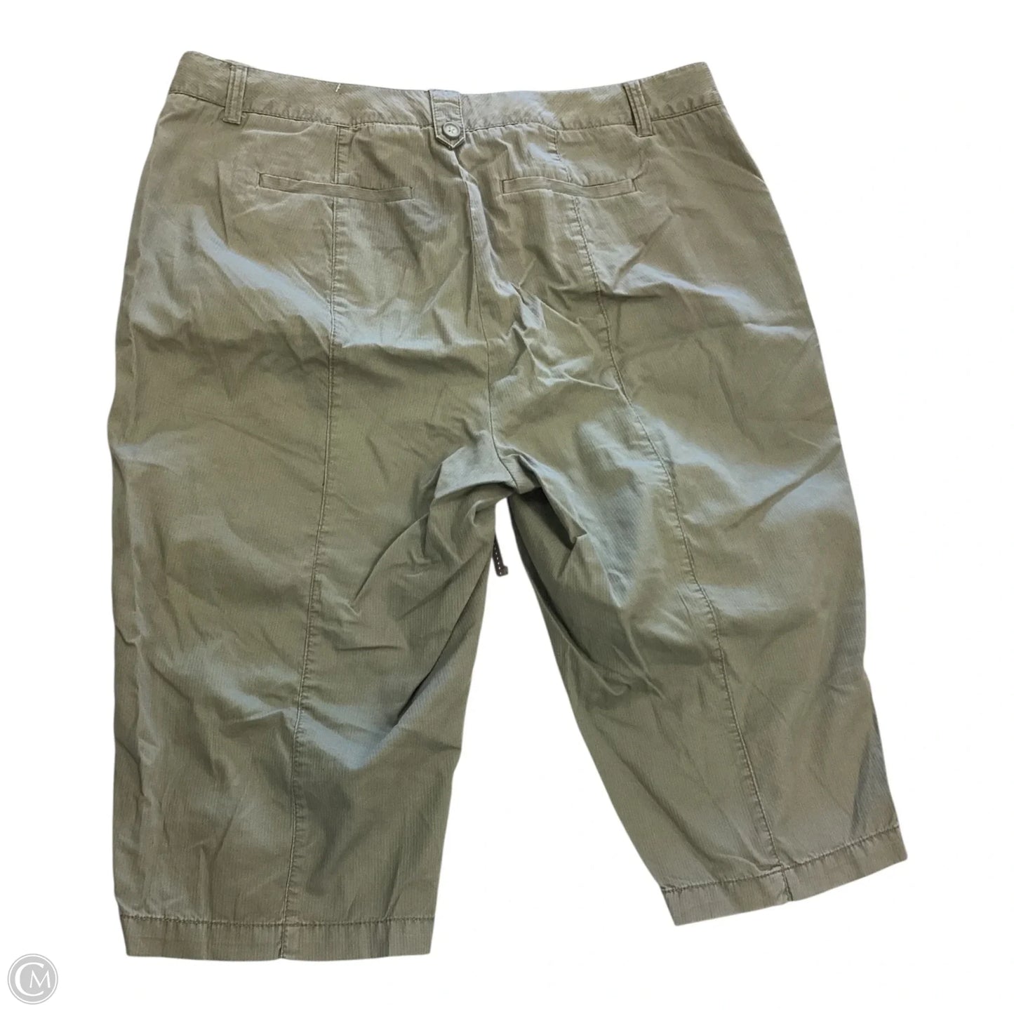 Capris By Dockers In Green, Size: 16
