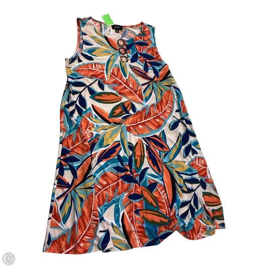 Dress Casual Short By Msk In Multi-colored, Size: M