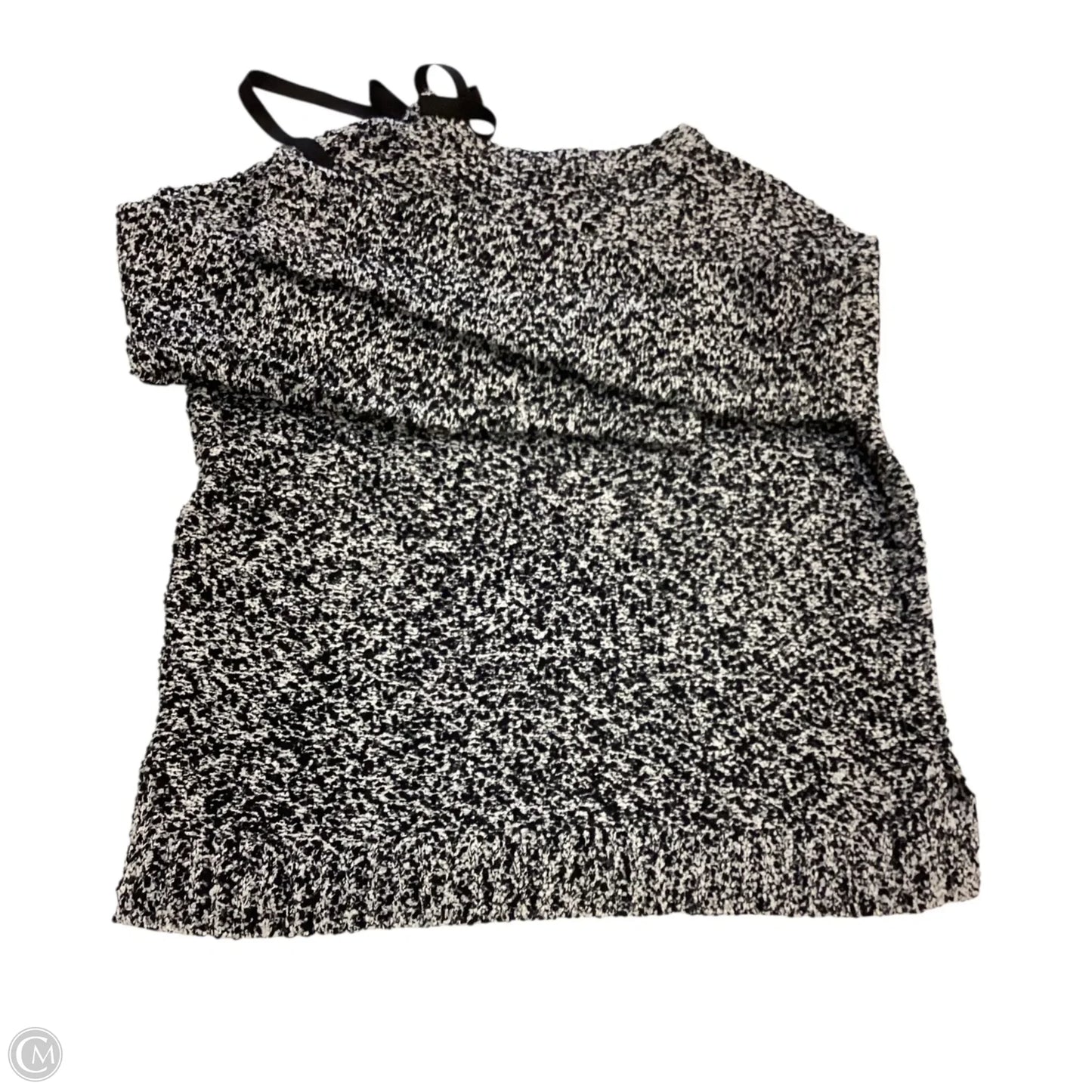 Sweater By Lilla P In Black & White, Size: M
