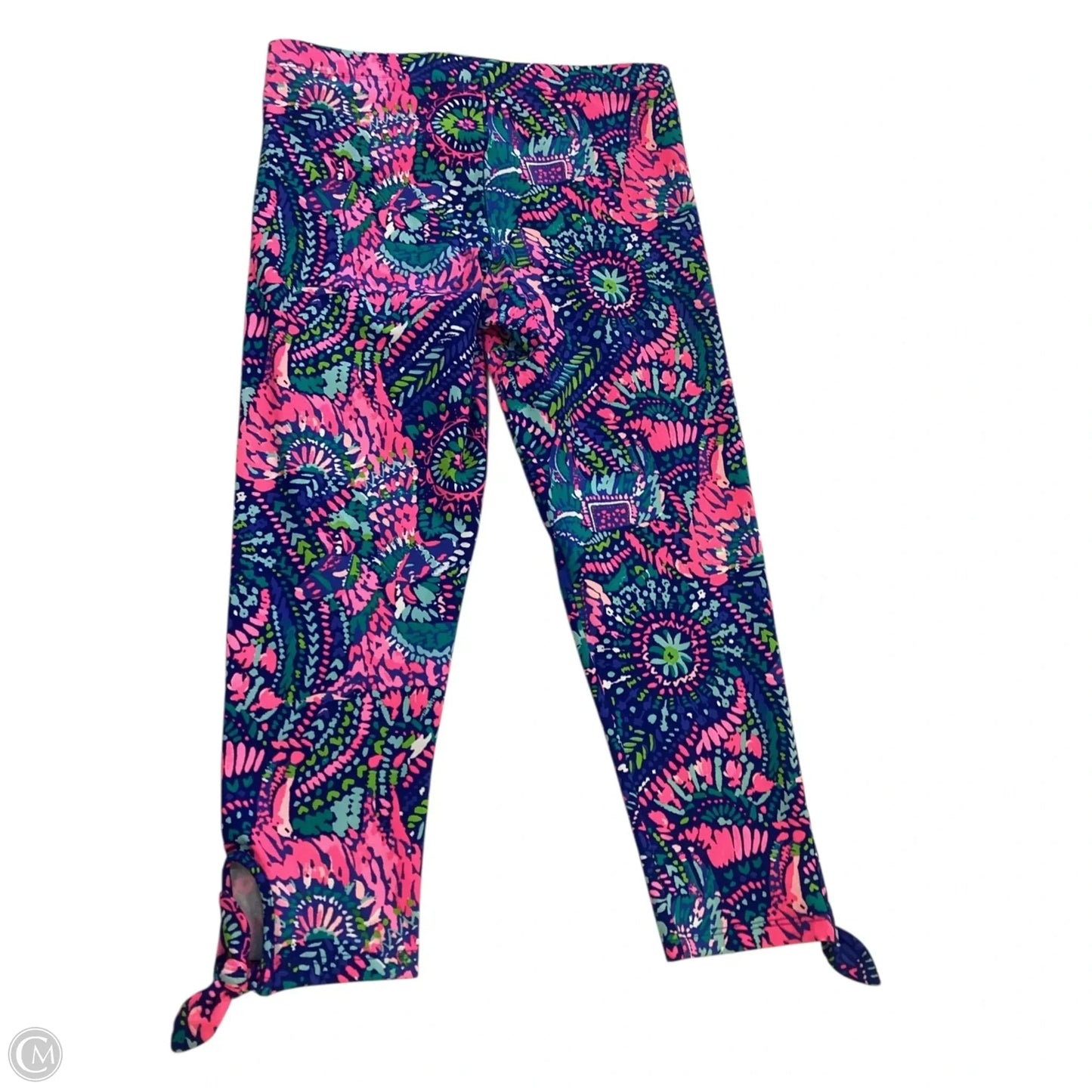 Pants Designer By Lilly Pulitzer In Blue & Pink, Size:XXS