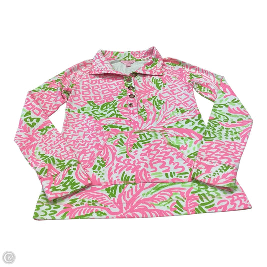 Top Long Sleeve Designer By Lilly Pulitzer In Pink, Size: Xxs