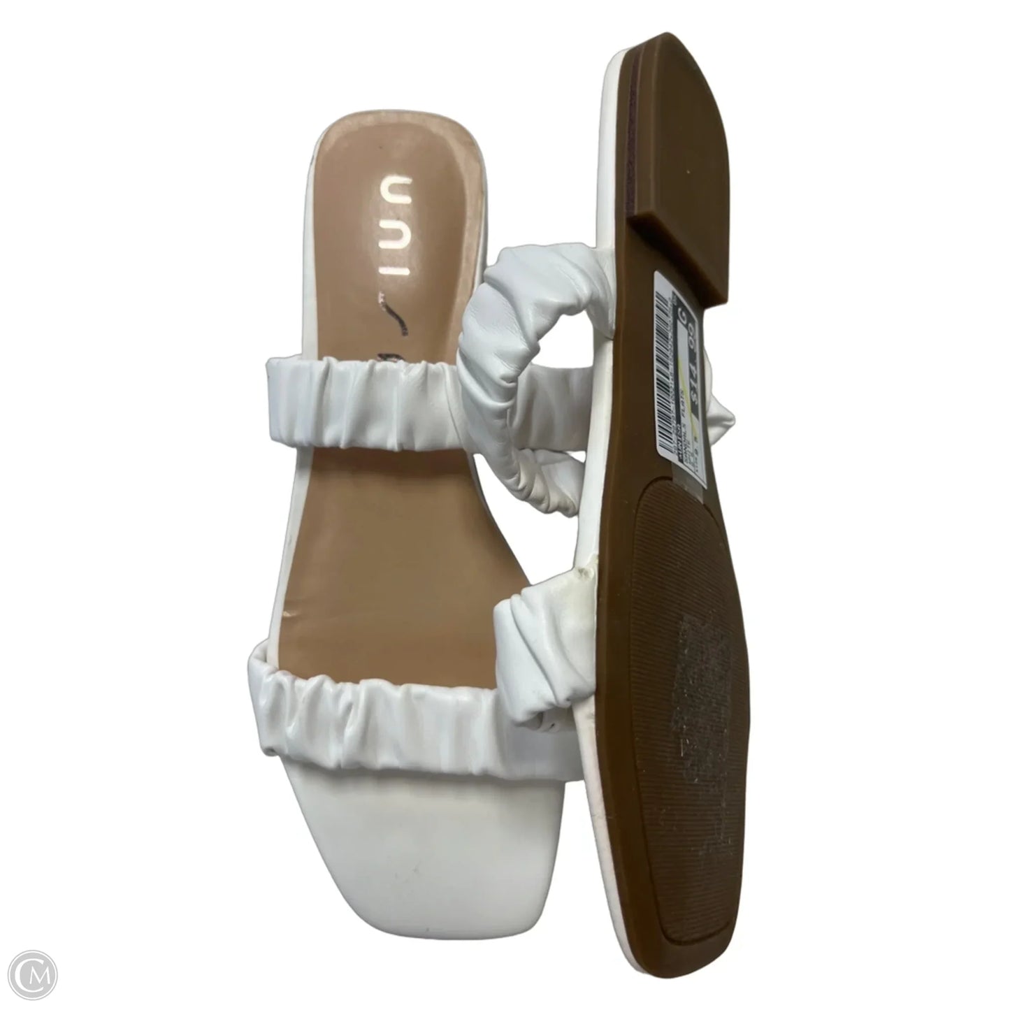 Sandals Flats By Unisa In White, Size: 9.5