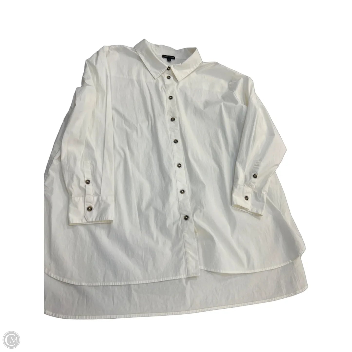 Top Long Sleeve By Universal Standard In Cream, Size: L