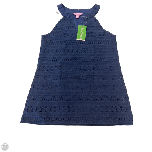 Top Sleeveless Designer By Lilly Pulitzer In Navy, Size: Xs