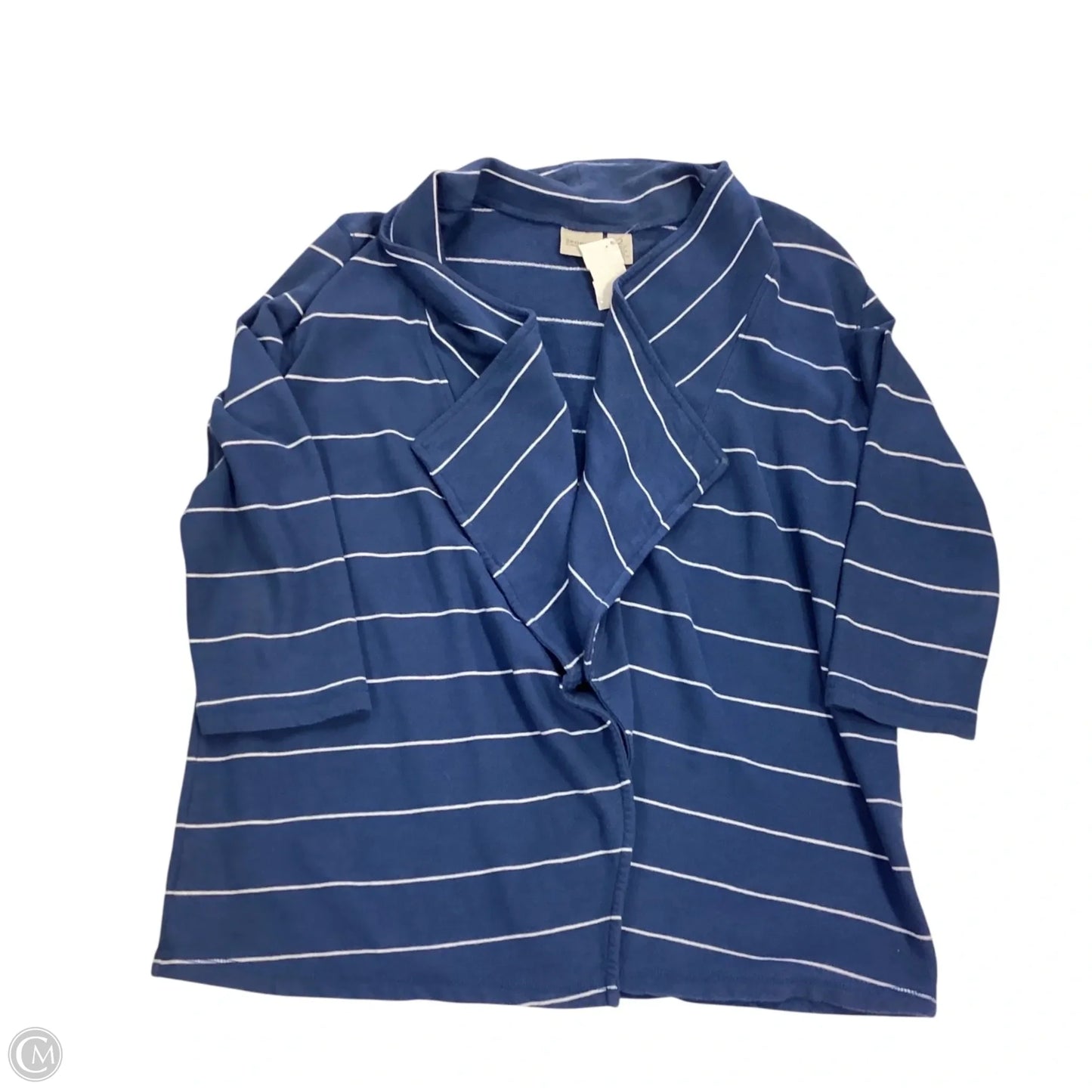 Cardigan By Chicos In Blue, Size: L