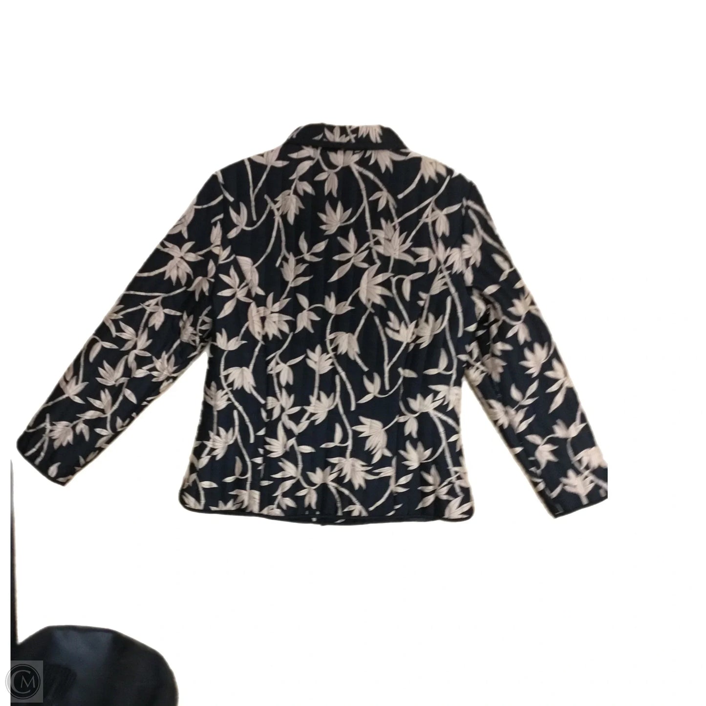 Blazer By Anne Carson In Black & Gold, Size: L