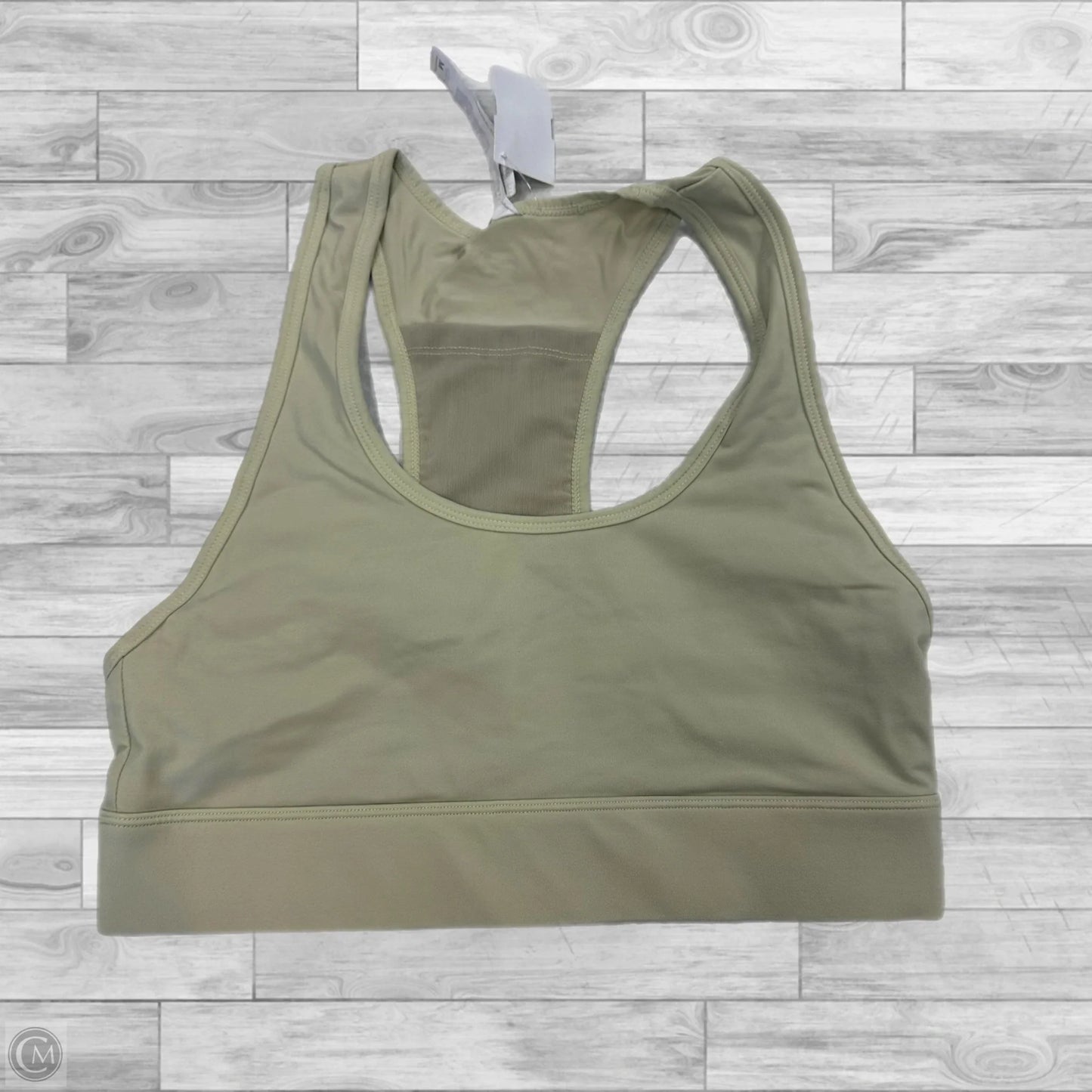 Athletic Bra By Clothes Mentor In Green, Size: M
